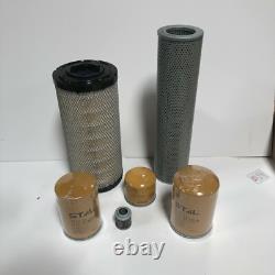 Fits Kobelco Sk120-5 Sk100-5 Engine Filter Air, Fuel, Oil, Hydraulic Service