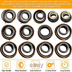 For Case 580E 580SE 580SD Backhoe Whole Machine Hydraulic Cylinder Seal Kit