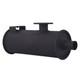 For Komatsu Excavator PC25-1 PC30-7 PC30R-7 Muffler YM12913613510