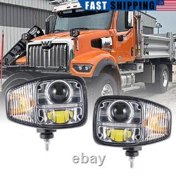 For Western Star 4700 SF 47X 3200 SA Replacement LED Snow Plow trucks Light Kits