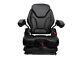 Forklift seat with adjustable headrest and adjustable armrest MC2 Pink Camo