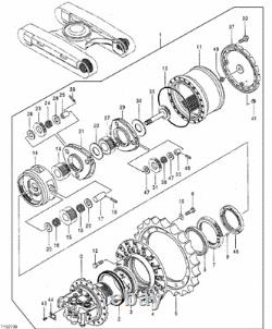 Fyb00000549 Floating Seal, Group Seal Fits John Deere 225clc 790e 200lc 240dlc