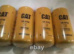 Genuine CAT 1R-0750 fuel filter sealed Duramax Caterpillar 1R0750 1r 0750 4 PACK