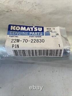 Genuine Komatsu Pin 22m-70-22830 Bucket Pin New 22m7022830 Oem