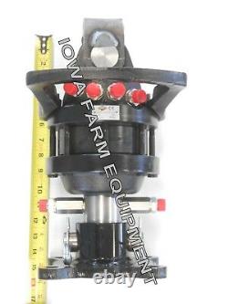 HYDRAULIC ROTATOR IFE HR3605 360°Rotation, Axle Mtd, 4Bolt Flange, Hanger 11KlbCap