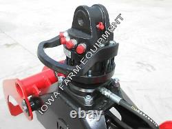 HYDRAULIC ROTATOR IFE HR3605 360°Rotation, Axle Mtd, 4Bolt Flange, Hanger 11KlbCap