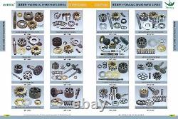 Hpv091 Rotor, Piston, Shaft Center, Valve Plate, Seal Pump Kit Ex100-2 Ex120-2 490e