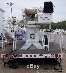 Hydraulic Boom Lift Digger Derrick Crane Terex C4045 TR for Utility Truck