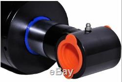 Hydraulic Cylinder Double Acting 2.5 Bore 24 Stroke Cross Tube 2.5x24 NEW