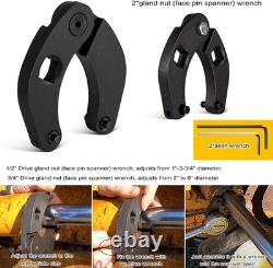 Hydraulic Cylinder Repair Tool For skid steers, loaders, backhoes gland wrench