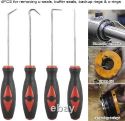 Hydraulic Cylinder Repair Tool Kit Fit for Skid Steers Loaders Backhoes 17Pcs