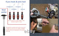 Hydraulic Cylinder Repair Tool Kit for skid steers, loaders, backhoes 17pcs