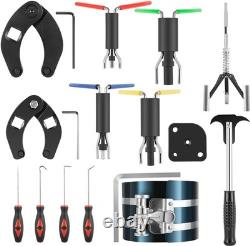 Hydraulic Cylinder Repair Tool Kit for skid steers, loaders, backhoes, etc 17PCS