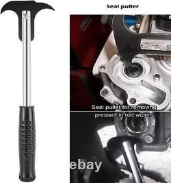 Hydraulic Cylinder Repair Tool Set For Skid Steers Loaders Backhoes Seal Puller