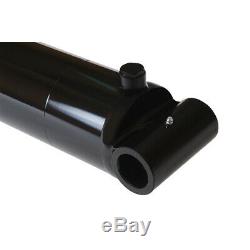 Hydraulic Cylinder Welded Double Acting 4 Bore 20 Stroke Cross Tube 4x20 NEW