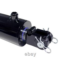 Hydraulic Cylinder Welded Double Acting 5 Bore 24 Stroke Clevis End 5x24 NEW