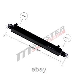 Hydraulic Cylinder Welded Double Acting 5 Bore 30 Stroke Clevis End 5x30 NEW