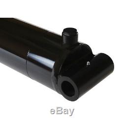 Hydraulic Cylinder Welded Double Acting 6 Bore 36 Stroke Cross Tube 6x36 NEW