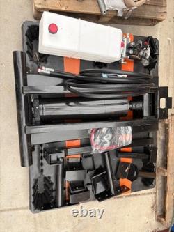 Hydraulic Dump Lift Kit, 22,000 lb/10 T Dump Trailer Hydraulic Scissor Hoist Kit