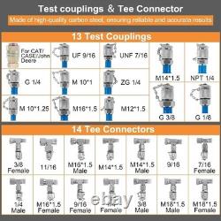 Hydraulic Pressure Test Kit For Caterpillar, Case, John Deere, Bobcat, Komatsu