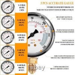 Hydraulic Pressure Test Kit For Caterpillar, Case, John Deere, Bobcat, Komatsu