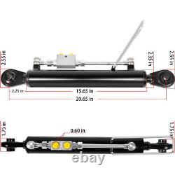 Hydraulic Top Link Cat. 1-1 with Locking Block 20 7/8 31 7/8 with 2 x Hose