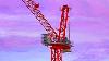 Insane Tower Crane Assembly Time Lapse Watch The Boom Lifted U0026 Locked Into Place
