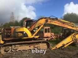 JCB JS130 Digger Excavator 2006 Dismantling For Parts! Boom Lift Ram Only