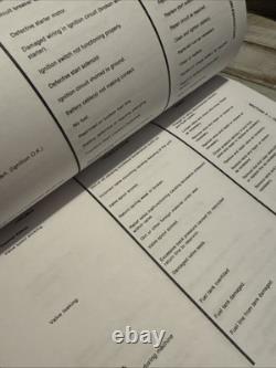 JLG 50H Boom Lift Service Maintenance Manual Book Shop Catalog Repair OEM COPY