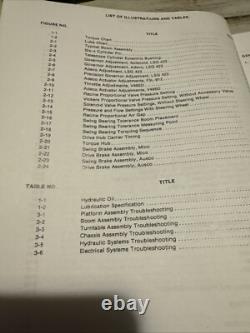 JLG 60HT Boom Lift Service Maintenance Manual Book Shop Catalog Repair OEM COPY