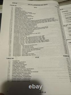 JLG 60H 70H Boom Lift Service Maintenance Manual Book Shop Catalog Repair COPY