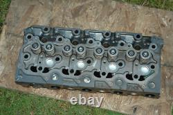 KUBOTA V2403 COMMON RAIL DIESEL ENGINE CYLINDER HEAD only 420 hours on it OEM