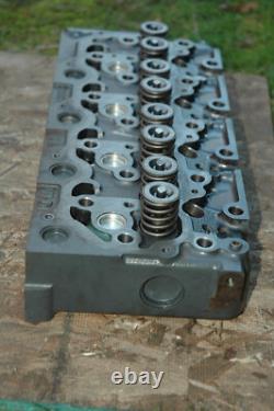 KUBOTA V2403 COMMON RAIL DIESEL ENGINE CYLINDER HEAD only 420 hours on it OEM