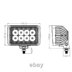 LED Flood lights398847A3 for CASE Loader 580M 580SM 580N 590SM 570MXT 650K 750K