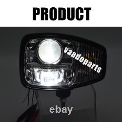 Led Headlight Lights For JCB Telehandler Loader Loadall bobcat Wired Headlamps