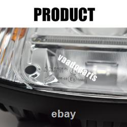 Led Headlight Lights For JCB Telehandler Loader Loadall bobcat Wired Headlamps