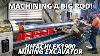 Machining A Big Cylinder Rod For Mining Excavator Hitachi Ex1900 Boom Lift