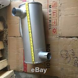 Muffler Kobelco Sk200 Mark III Sk200lciii 2427n3301 6d31 Engine, New, Free Ship