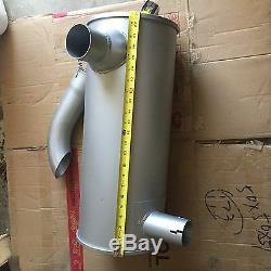 Muffler Kobelco Sk200 Mark III Sk200lciii 2427n3301 6d31 Engine, New, Free Ship