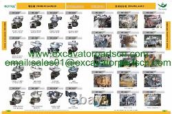 Muffler Silencer RD411-42403 RD411-42400 For Kubota KX161-3 KX121-3 U45S U45-3