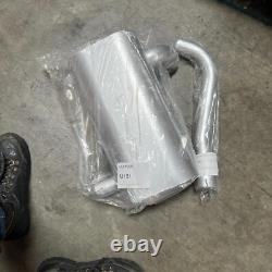 Muffler Silencer RD411-42403 RD411-42400 For Kubota KX161-3 KX121-3 U45S U45-3