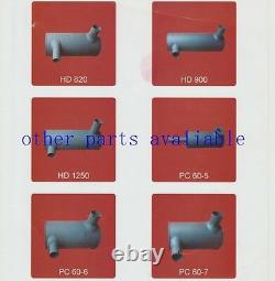 Muffler With U Bolt, Clamp Fits Pc200-7 200lc-7 Pc220-7 Pc240lc-7 Pc228-3 6d102