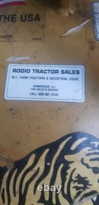 NOS Tiger Boom Ditcher Ditch Digging Head 22 Cut Excavator Skid Steer Tractor