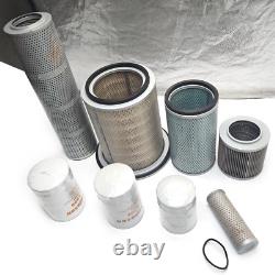 New Air Fued Oil Hydraulic Filter Pack for Hitachi EX120-5 EX120-3 Engine 4BD1