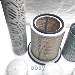 New Air Fued Oil Hydraulic Filter Pack for Hitachi EX120-5 EX120-3 Engine 4BD1