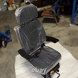 New Suspension Seat With Armrest For Hitachi Excavator Forklift Dozer Loader