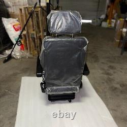 New Suspension Seat With Armrest For Hitachi Excavator Forklift Dozer Loader