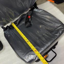 New Suspension Seat With Armrest For Hitachi Excavator Forklift Dozer Loader