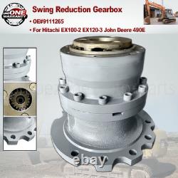 New Swing Reduction Gearbox 9111265 for Hitachi EX100-2 EX120-3 John Deere 490E