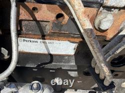 PERKINS 1004-4 DIESEL ENGINE TESTED RUNNER 1300 Hours AA Engine CAT 3054